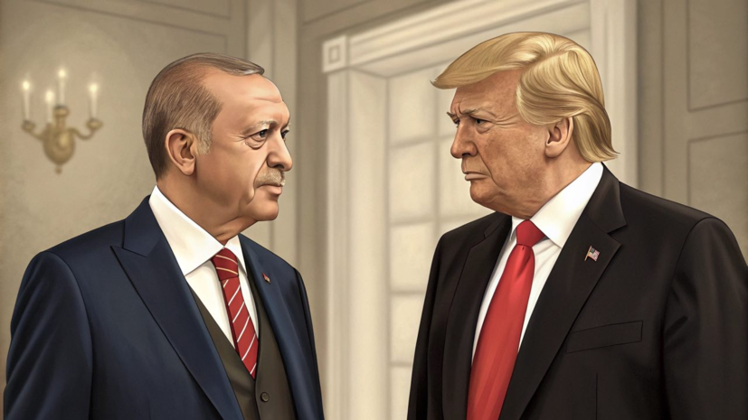 Трамп: жду совместной работы с Эрдоганом по урегулированию конфликта на Украине