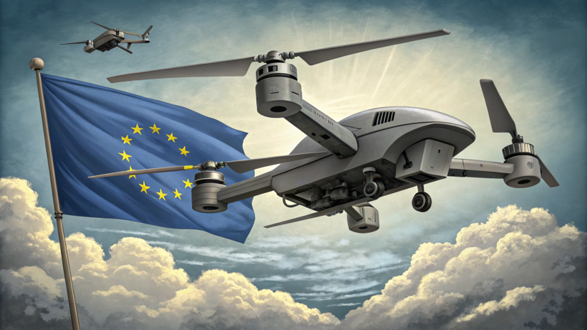 Боец Авангард: ЕС производит БПЛА «Баба-яга» для ВСУ