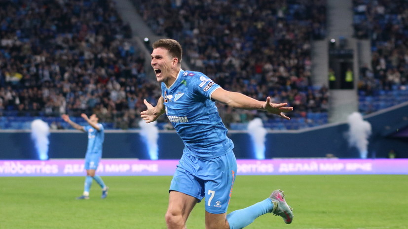 В «Зените» остались довольны игрой Соболева в последнем матче с «Пари НН»