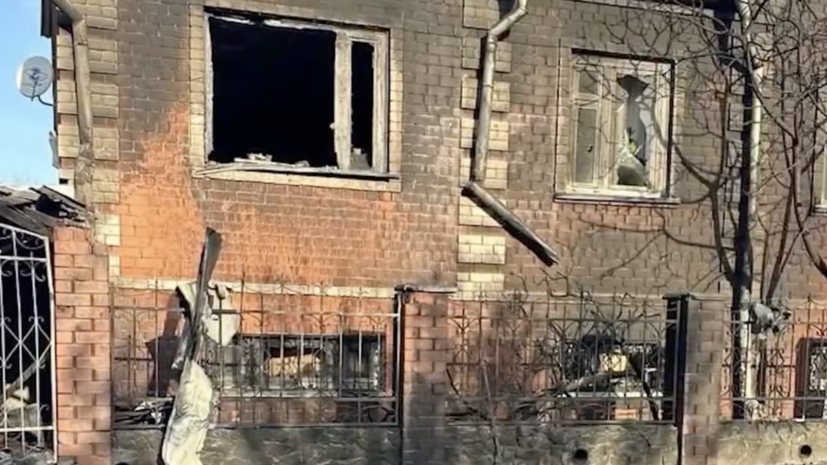 СК завёл дело по факту атаки БПЛА ВСУ на дом в селе Званном Курской области