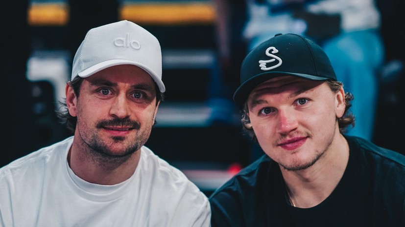 Капризов посетил матч «Миннесоты» в плей-офф НБА