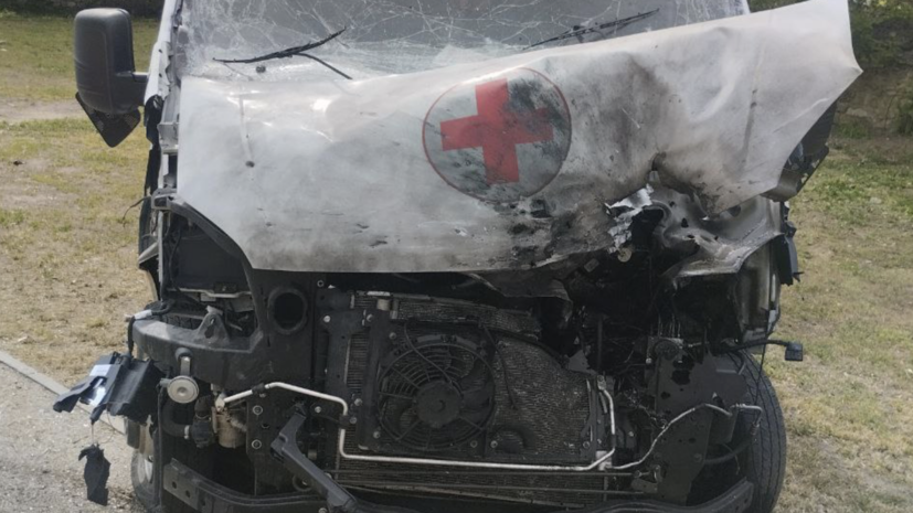 Сальдо: при ударе ВСУ по машине скорой помощи в Алёшках ранен фельдшер