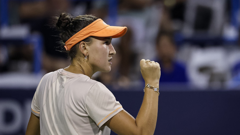 Рахимова вышла во второй круг турнира WTA в Риме