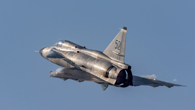 19FortyFive: истребитель Saab 37 Viggen был создан для войны с Россией