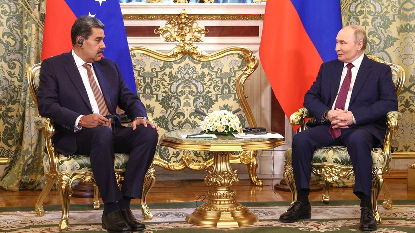В Кремле начались переговоры Путина и Мадуро