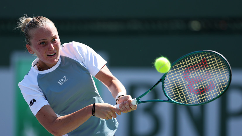 Кудерметова проиграла 88-й ракетке мира на старте турнира WTA в Риме