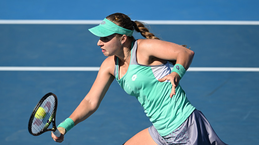 Блинкова проиграла американке Баптист в первом круге турнира WTA в Риме