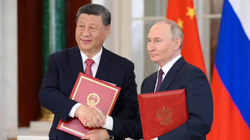 Путин: лейтмотивом заявления России и КНР стало  80-летие Победы