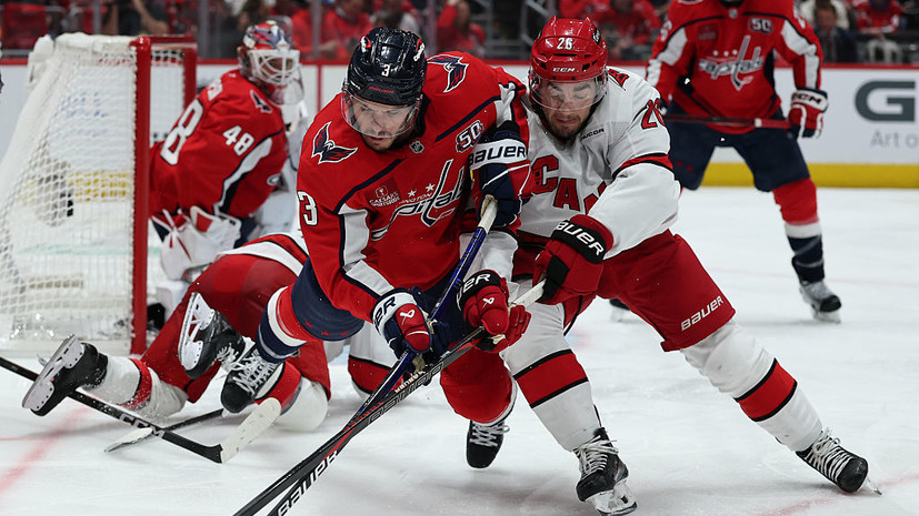 «Вашингтон» победил «Каролину» во втором матче и сравнял счёт в серии Кубка Стэнли