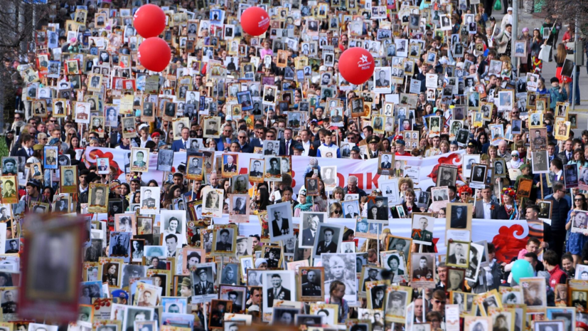 Участниками акции «Бессмертный полк» в Тюмени стали 125 тысяч человек