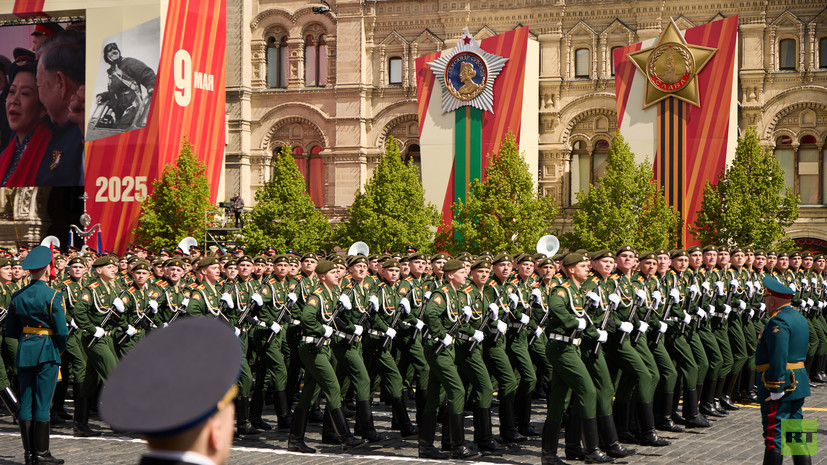 НТВ показал главные моменты парада Победы в рамках проекта «Объяснительная»
