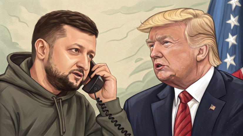 Зеленский вместе с главами ряда стран Европы поговорили с Трампом по телефону