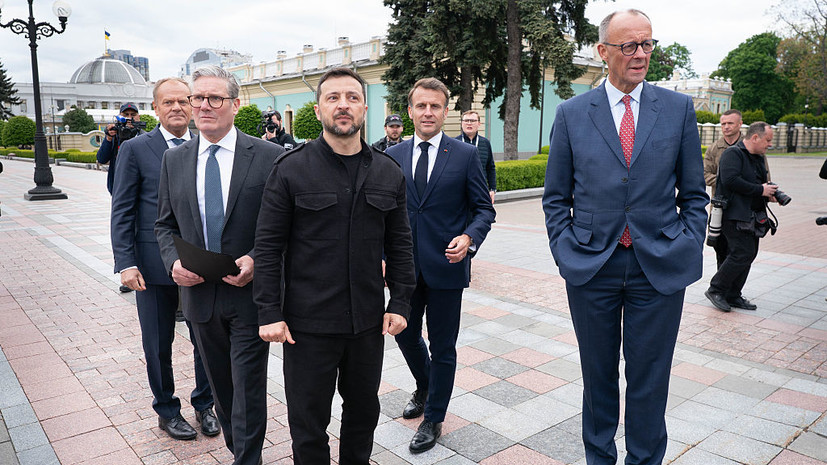 Политолог Дудчак — о визите лидеров стран ЕС в Киев: дешёвые трюки