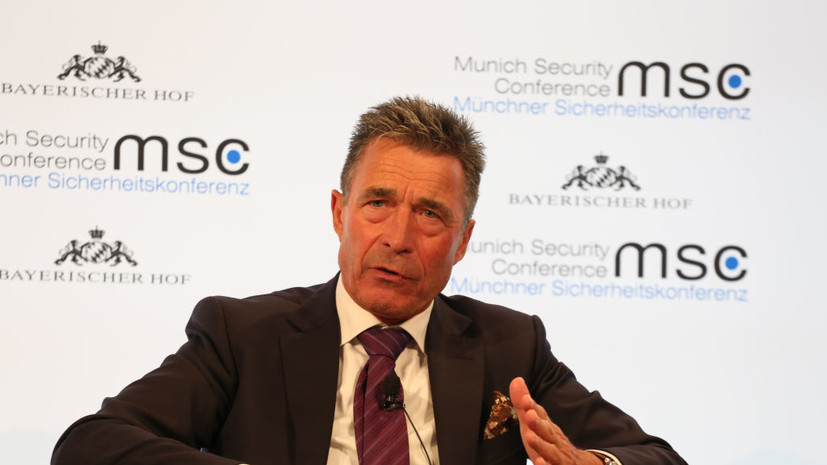 Бывший генсек НАТО Расмуссен назвал проблемой инвестиции России в оборону