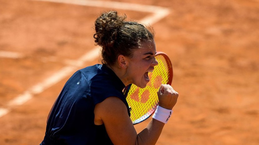 Шнайдер проиграла Паолини в 1/4 финала турнира WTA в Риме