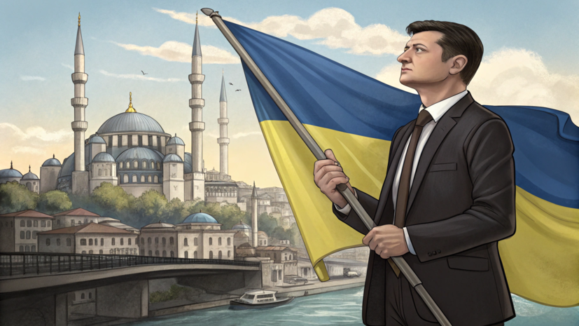 Зеленский: делегация Украины останется в Стамбуле также 16 мая