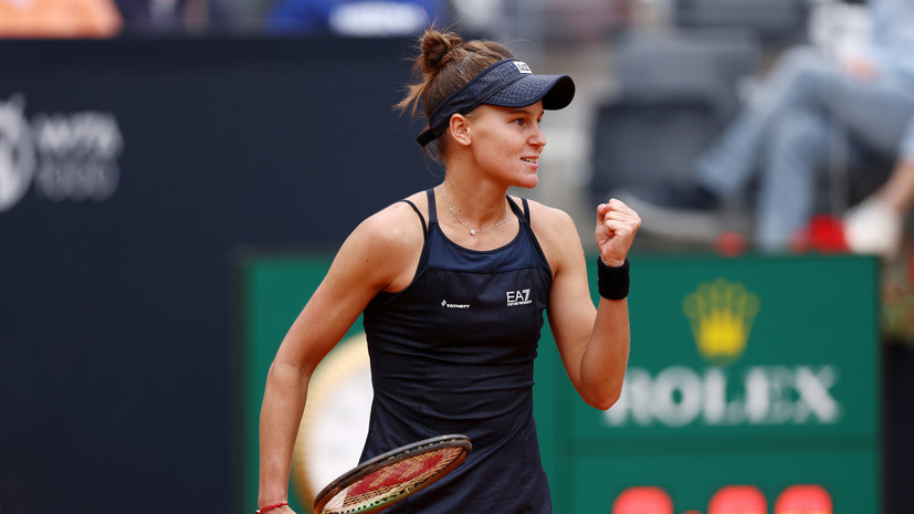 Кудерметова и Мертенс вышли в полуфинал турнира WTA в Риме в парном разряде