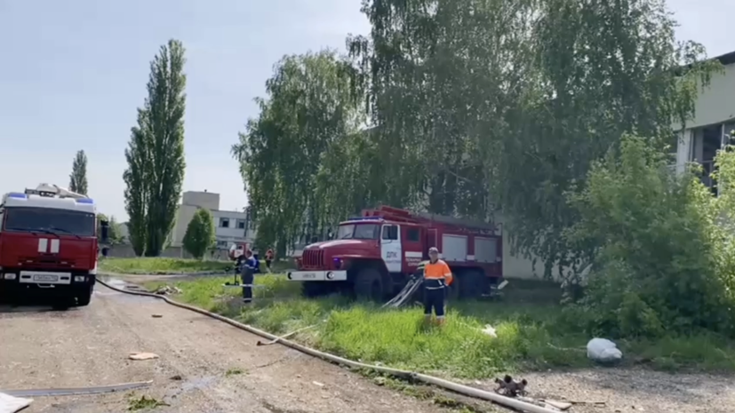 МЧС заявило о ликвидации открытого горения после взрыва на предприятии Башкирии
