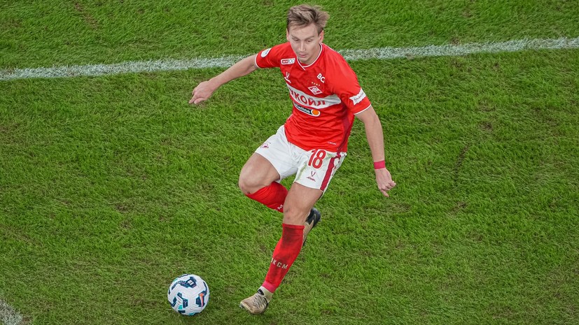 «Спартак» обратился в КДК с просьбой отменить красную карточку Умярова