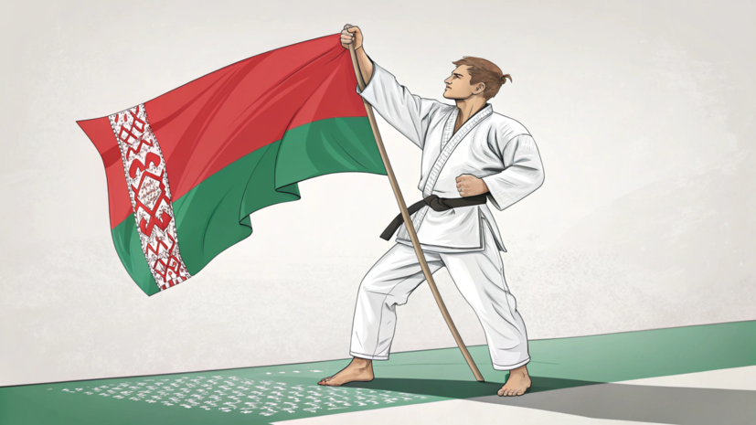 Белорусских дзюдоистов допустили до соревнований с государственной символикой