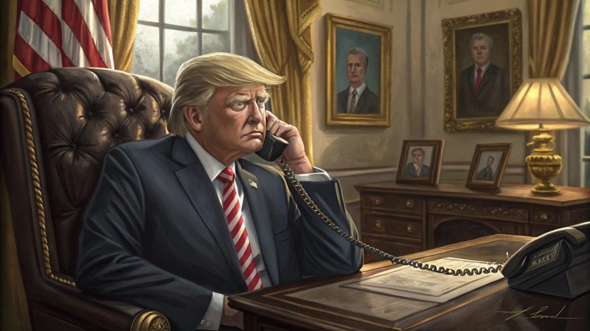 Белый дом: Трамп сделает заявление по итогам планируемого разговора с Путиным