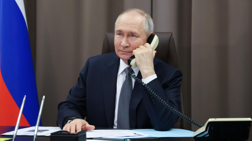 Путин поблагодарил Трампа за участие в возобновлении прямых переговоров с Киевом