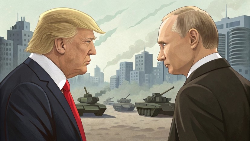 Трамп после беседы с Путиным заявил о прогрессе в решении конфликта на Украине