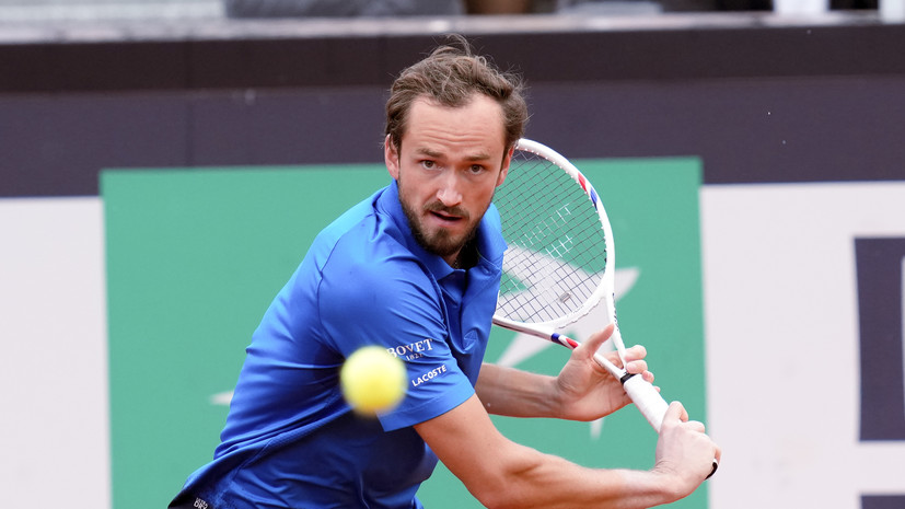 Медведев позитивно оценил своё выступление на грунтовых «Мастерсах» в текущем сезоне