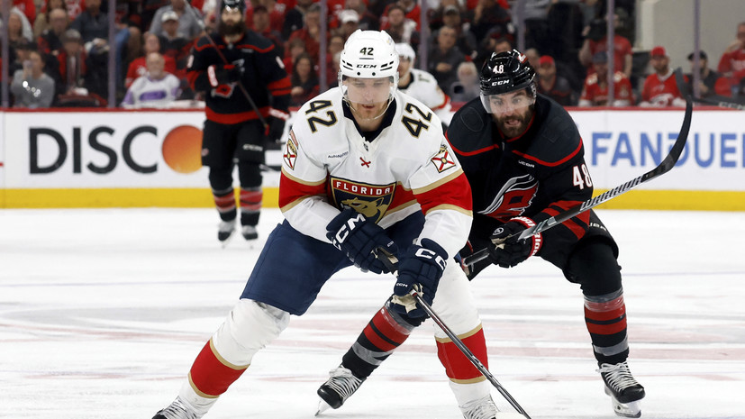 «Флорида» выиграла первый матч полуфинала Кубка Стэнли с «Каролиной»