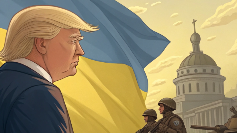 Захарова: Трамп занимается решением конфликта на Украине в интересах США