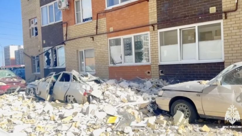 МЧС: после взрыва газа в Ставрополе повреждены более 20 автомобилей