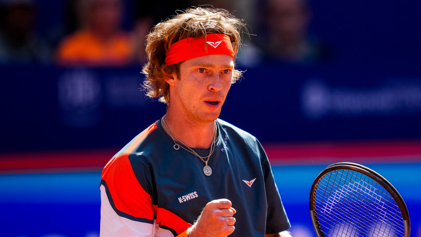 Рублёв обыграл 333-ю ракетку мира Энгеля и вышел в 1/4 финала турнира ATP в Гамбурге