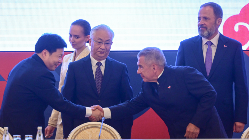 Татарстан договорился о сотрудничестве с китайской провинцией Чунцин