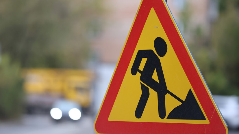 На Садовом кольце в Москве начали менять асфальтовое покрытие