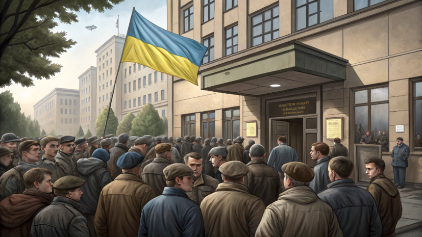 «СТРАНА.ua»: в Одессе собралась очередь из мужчин, желающих получить отсрочку