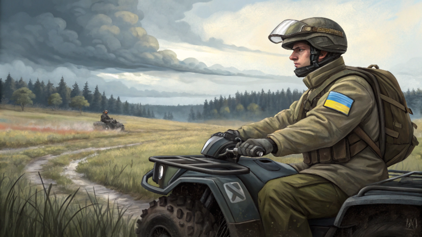 Mash: диверсанты пытались на квадроциклах прорваться в Курскую область