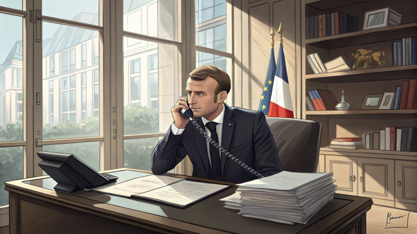 Макрон: Франция и Китай выступают за немедленное прекращение огня на Украине