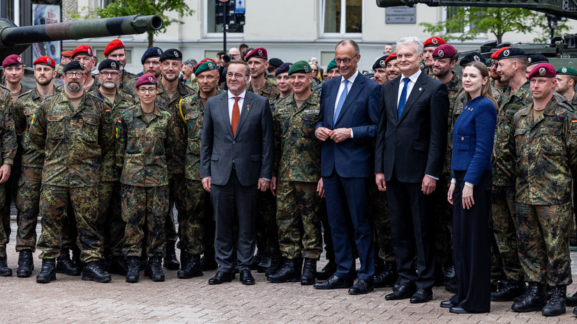В Литве состоялась церемония ввода в строй немецкой бригады