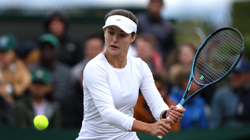 Калинская снялась с четвертьфинала турнира WTA в Страсбурге