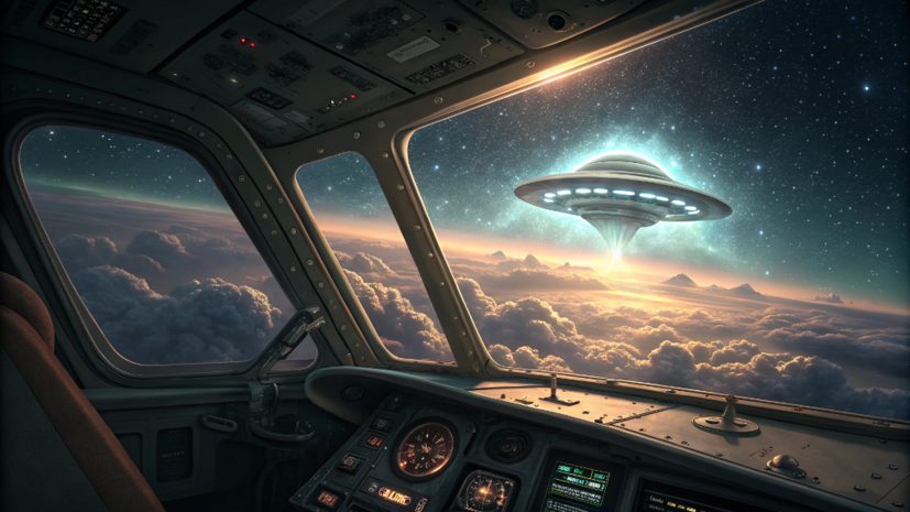 Aviaincident: пилоты летевшего в Москву из Петербурга самолёта заметили НЛО