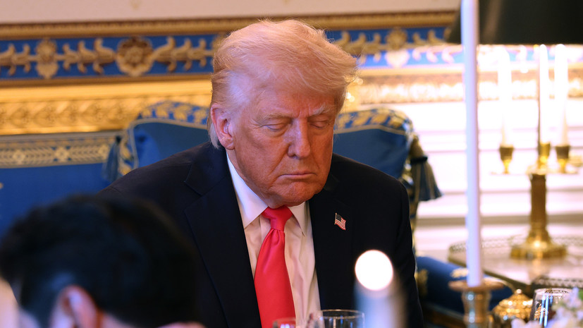 Telegraph: на ужине Трампа с инвесторами еда была хуже, чем в самолёте
