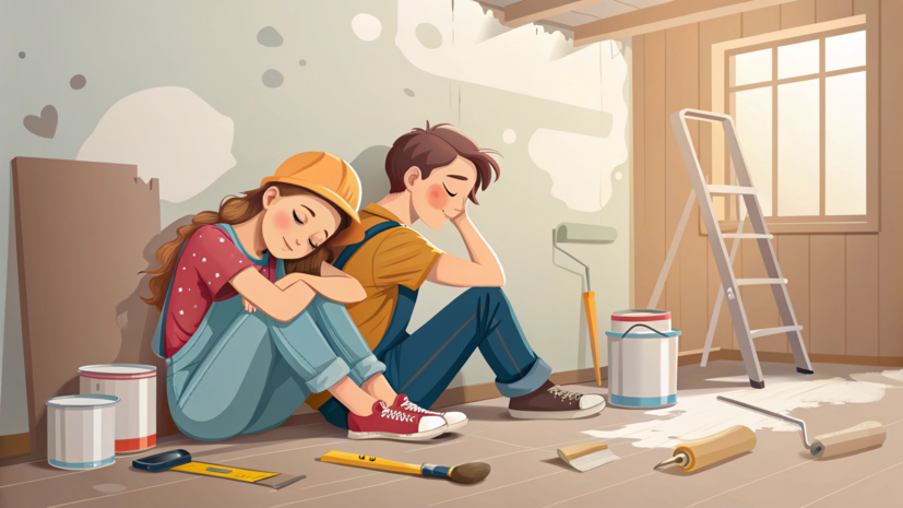 Большинство россиян испытывают стресс во время ремонта