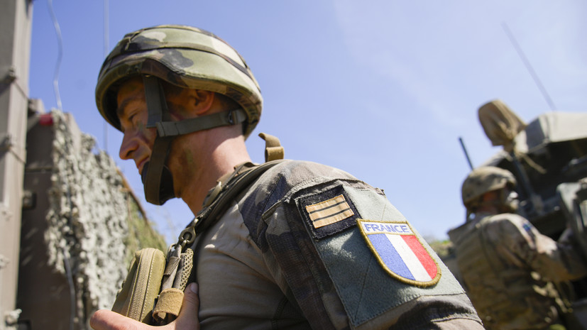 France Inter: семеро французов проходят боевую подготовку под Киевом