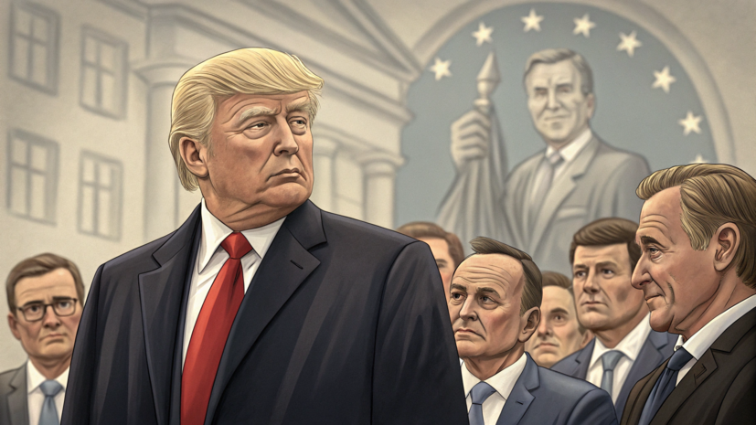 Американист Блохин: между Трампом и европейскими лидерами нет «химии»