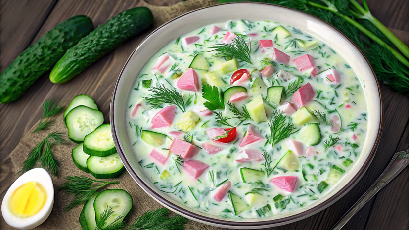 Бренд-шеф Мосин рассказал о пользе кефирной окрошки