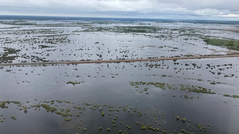 В Тюменской области назвали паводок 2025 года третьим по масштабности в истории региона