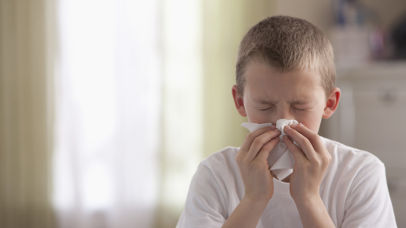 Врач Головин посоветовал регулярно стирать одежду ребёнка с аллергией на пыльцу