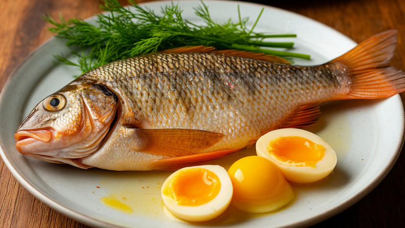 Косметолог Рябинова: рыба и яйца помогут в борьбе с выпадением волос