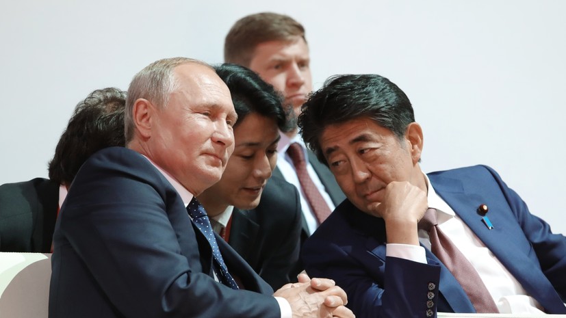 Путин: Абэ искренне стремился к восстановлению российско-японских отношений