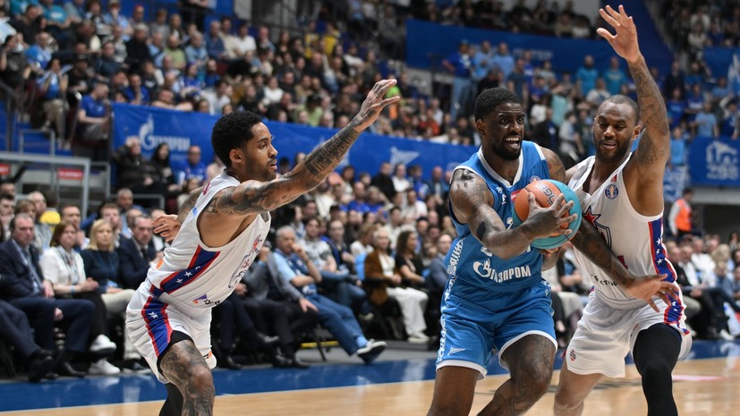 «Зенит» обыграл ЦСКА и сравнял счёт в финале Единой лиги ВТБ